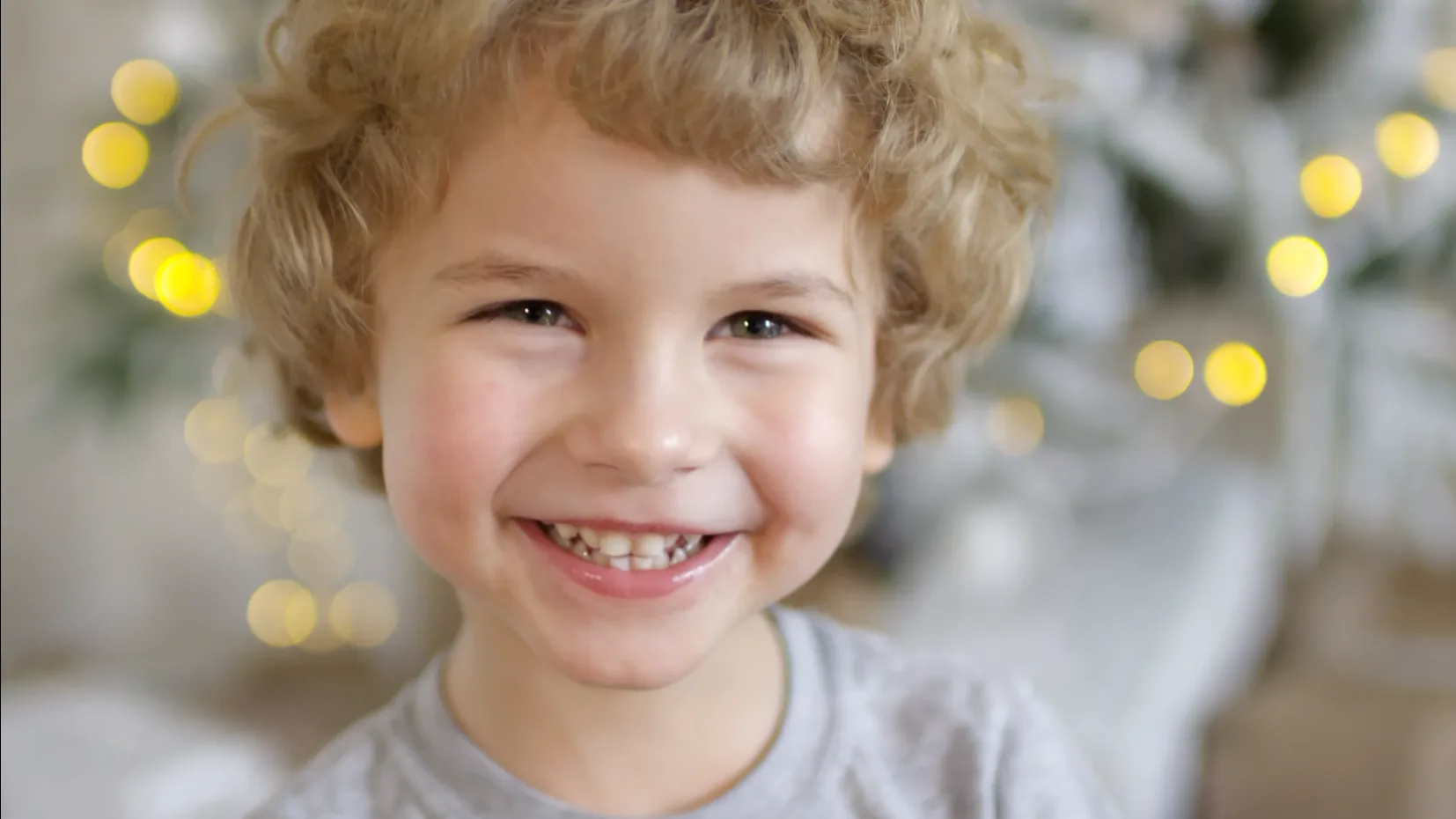 Smiling young child
