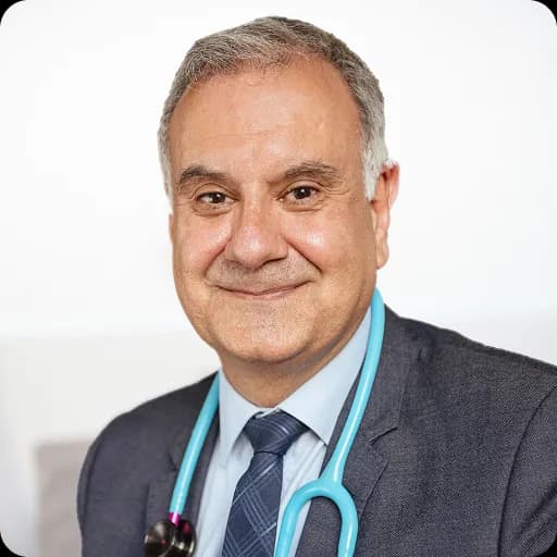 Dr Badr Chaban in clinic